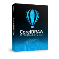 CorelDRAW Technical Suite 2020 Enterprise License (includes 1 Year CorelSure Maintenance)(51-250)