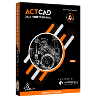 ActCAD 2022 Professional (Network Floating License)