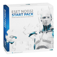 ESET NOD32 Start Pack - базовый комплект безопасности компьютера, электронная лицензия на 1 год на 1ПК