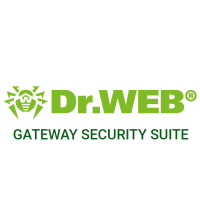 Dr.Web Gateway Security Suite для бизнеса. Новая лицензия на 12 месяцев, 10-15 лицензий.