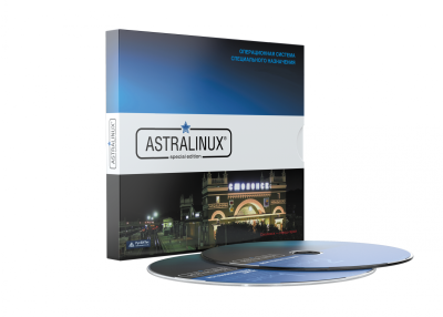 «Astra Linux Special Edition» РУСБ.10015-01 на 1 тонкого клиента сроком на 12 месяцев, не ниже релиза Смоленск 1.6, формат поставки диск