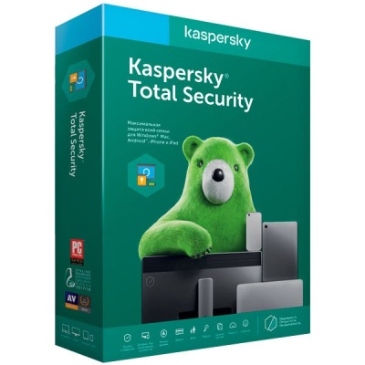 Kaspersky Total Security для бизнеса 20-24 узлов на 1 год. Новая лицензия.